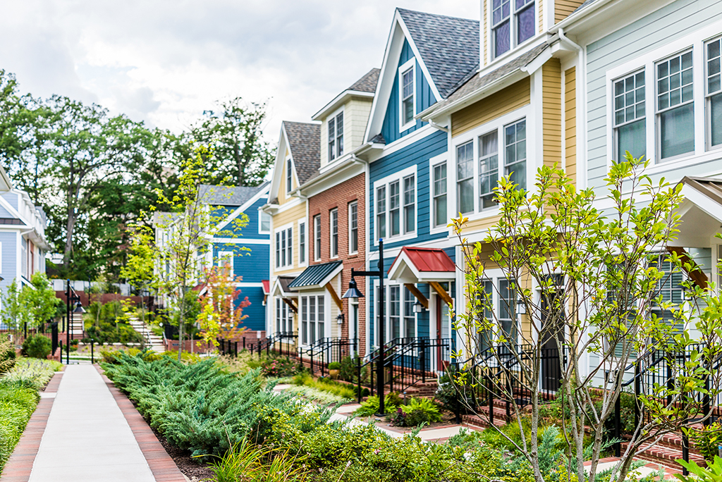 Colorful Townhomes